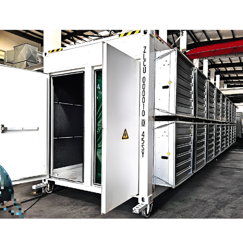 Container Air Cooling System for Data Center